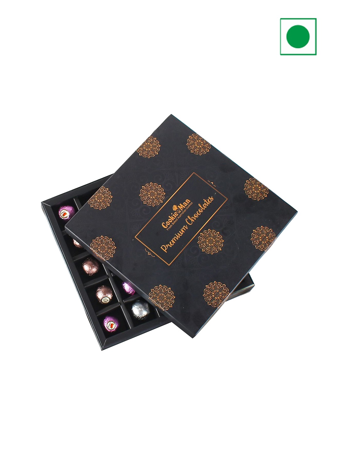 

Cookieman 25 Piece Premium Chocolate Gift Pack, Black