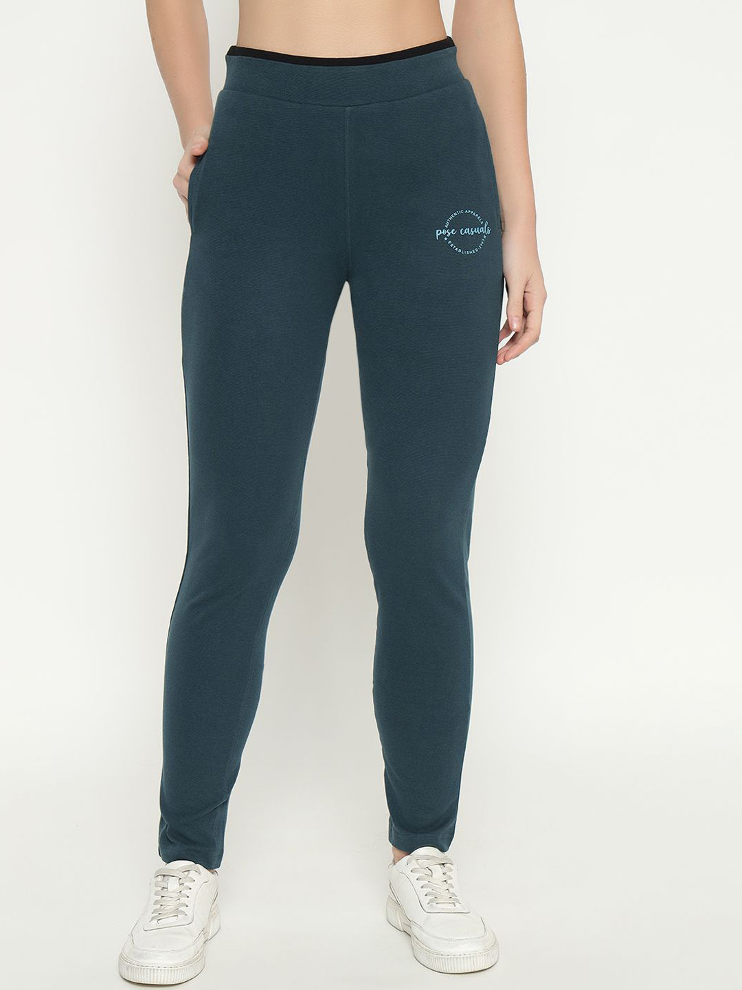 

POSE CASUALS Women Relaxed-Fit Rapid Dry Tights, Green