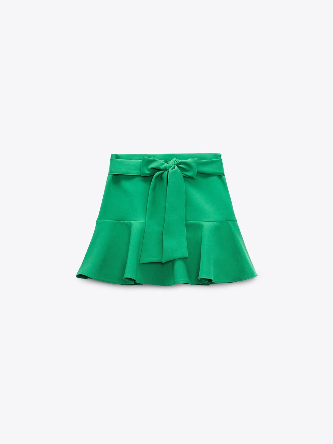 

ZARA Women Green Skirt