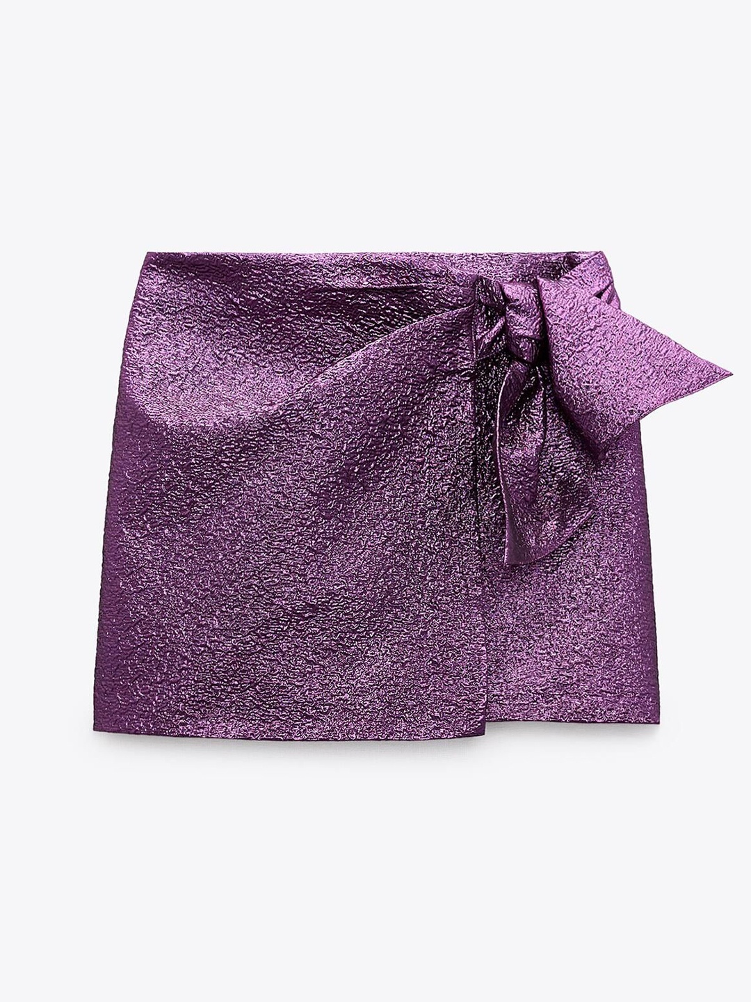 

ZARA Women Purple Skirt