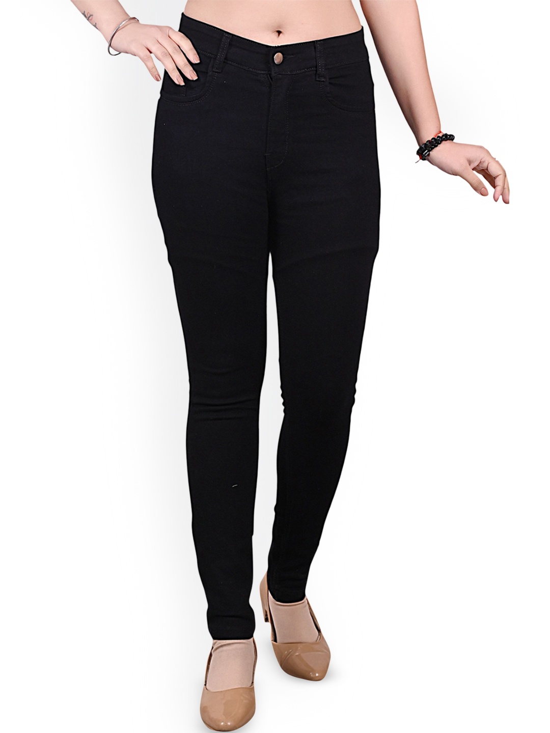 

Hayler Women Stretchable Jeans, Black