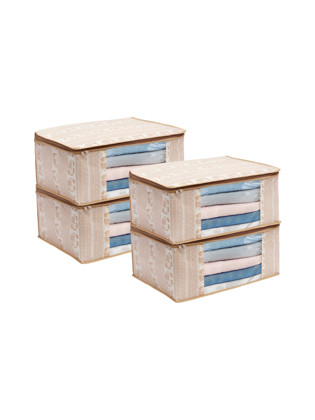 

ANKIT INTERNATIONAL Brown Set of 4 Super Strong Multi-Utility Organisers