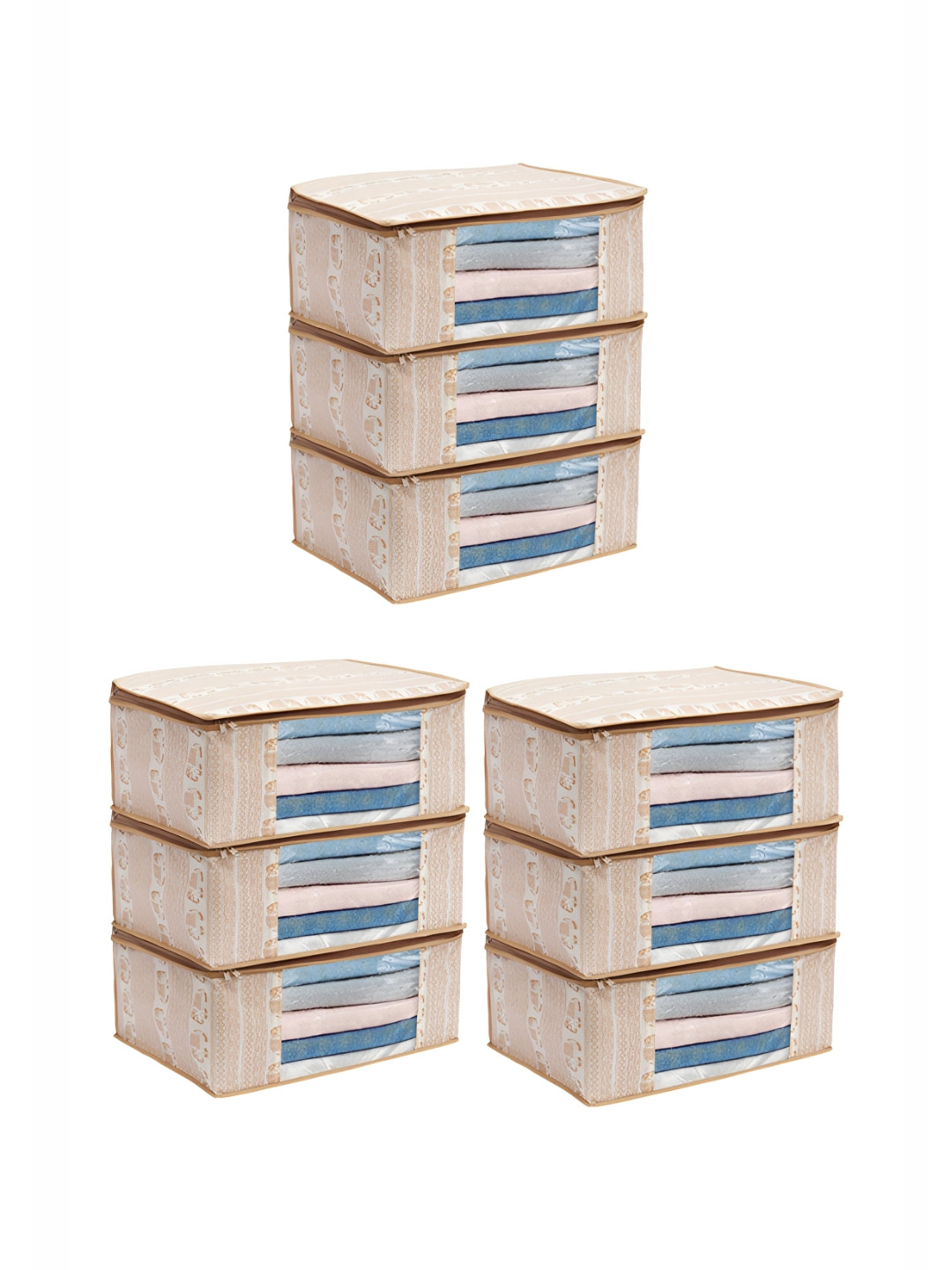 

ANKIT INTERNATIONAL Brown Set of 9 Super Strong Multi-Utility Organisers