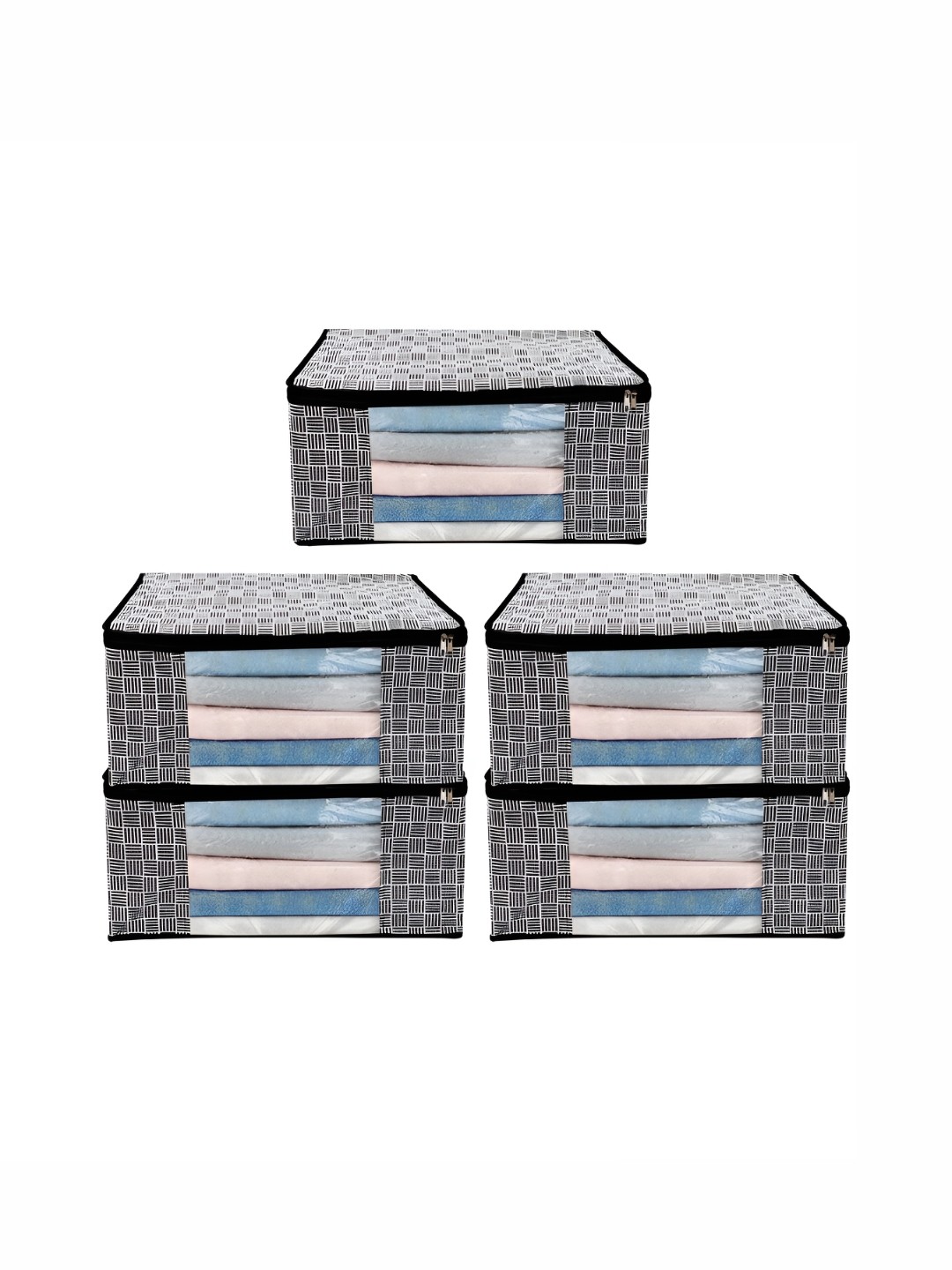

ANKIT INTERNATIONAL Black Set of 5 Super Strong Multi-Utility Organisers