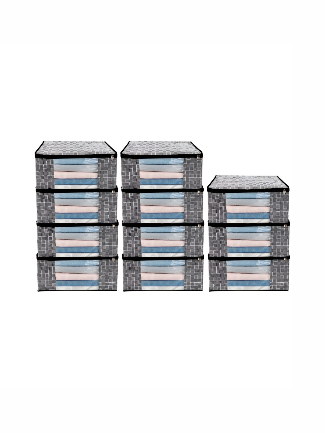 

ANKIT INTERNATIONAL Black Set of 11 Super Strong Multi-Utility Organisers