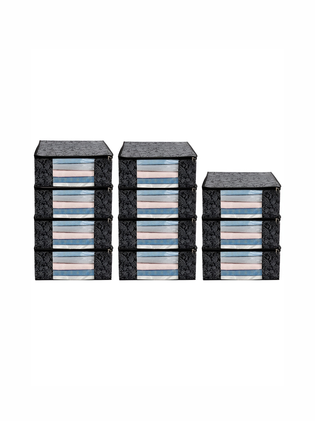 

ANKIT INTERNATIONAL Black Set of 11 Super Strong Multi-Utility Organisers