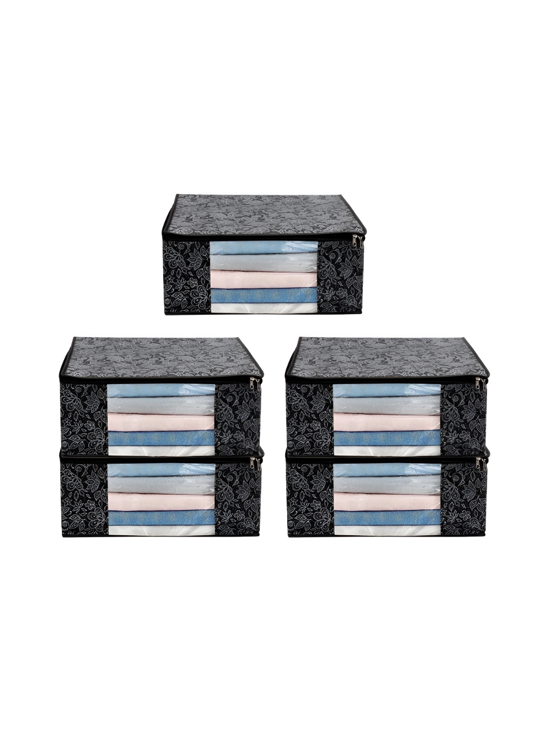 

ANKIT INTERNATIONAL Black Set of 5 Super Strong Multi-Utility Organisers