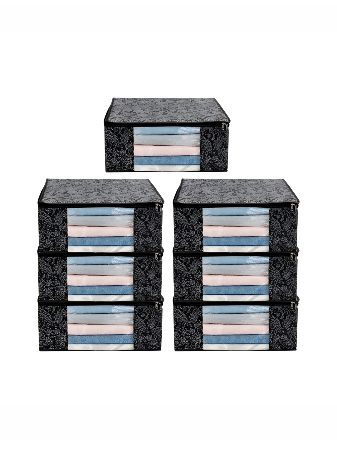 

ANKIT INTERNATIONAL Black Set of 7 Super Strong Multi-Utility Organisers