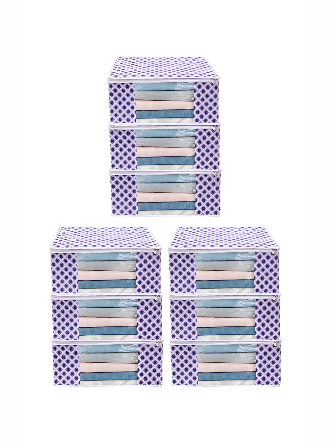 

ANKIT INTERNATIONAL Blue Set of 9 Super Strong Multi-Utility Organisers