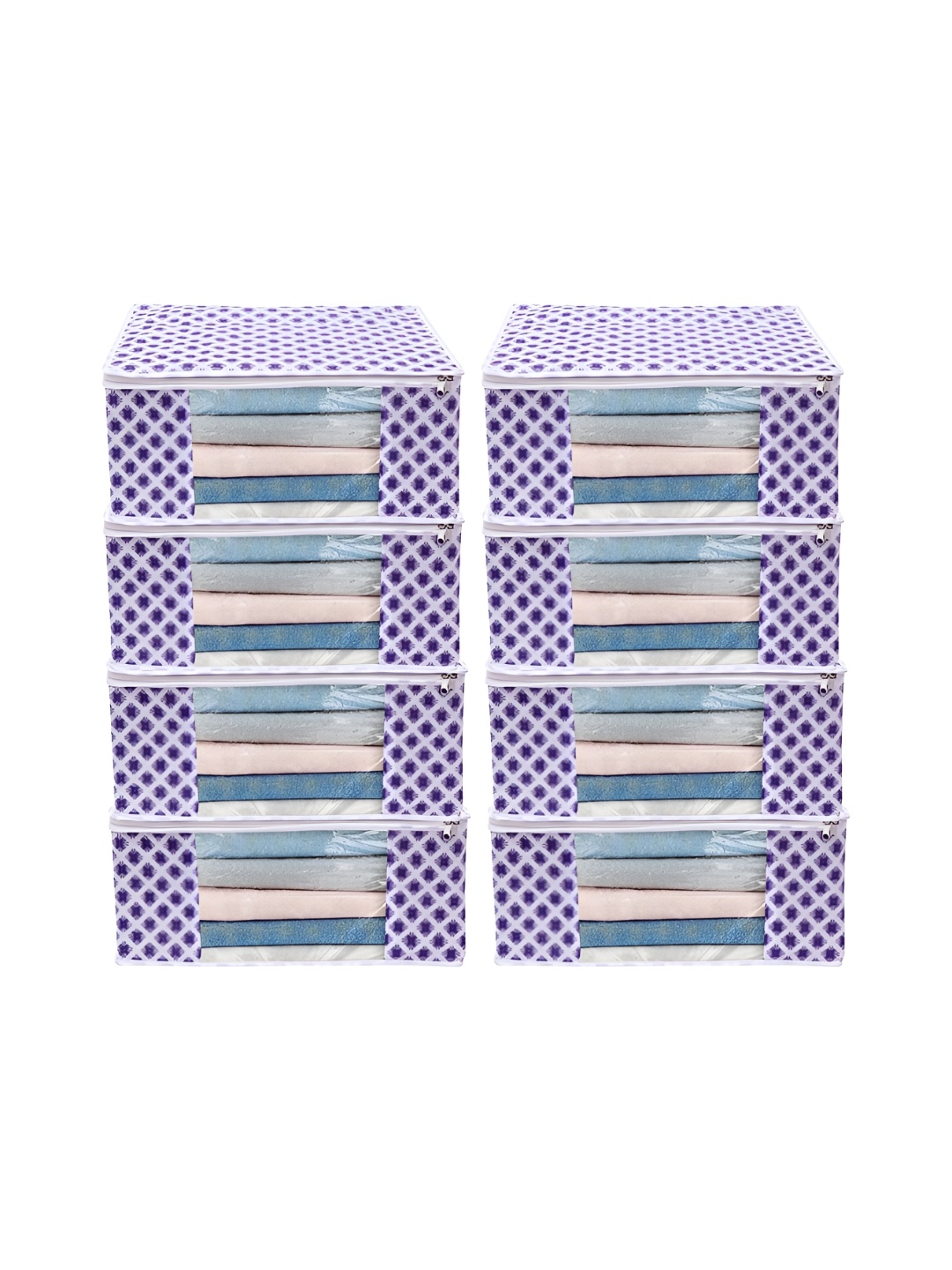 

ANKIT INTERNATIONAL Blue Set of 8 Super Strong Multi-Utility Organisers