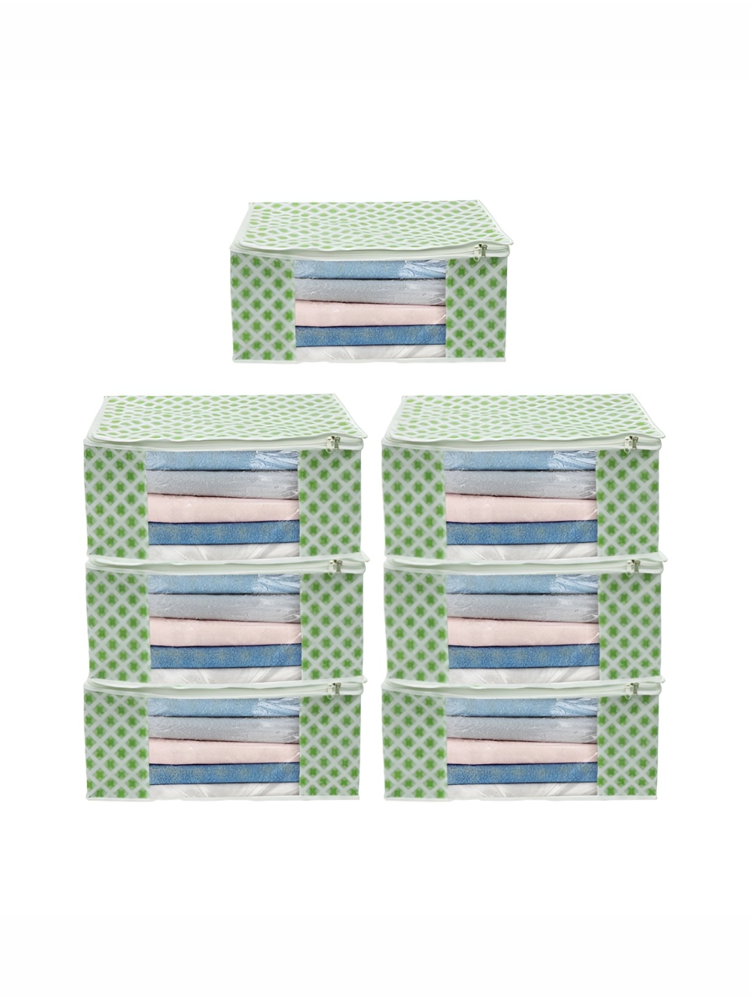 

ANKIT INTERNATIONAL Green Set of 7 Super Strong Multi-Utility Organisers