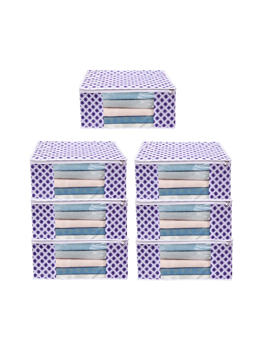 

ANKIT INTERNATIONAL Blue Set of 7 Super Strong Multi-Utility Organisers