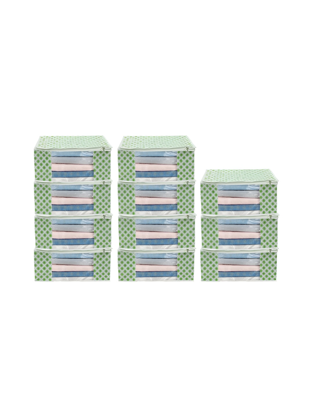 

ANKIT INTERNATIONAL Green Set of 11 Super Strong Multi-Utility Organisers