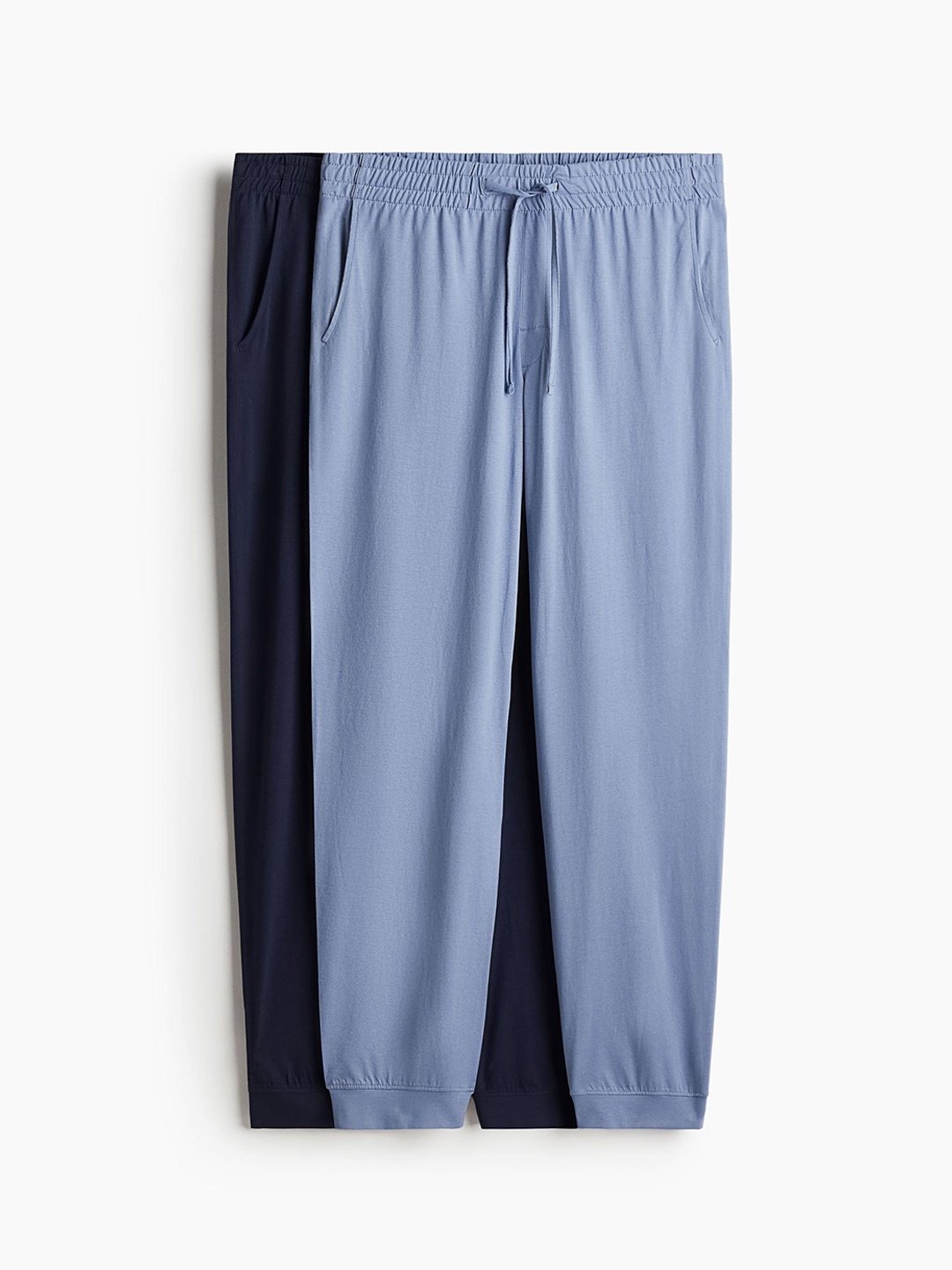 

H&M 2-Pack Regular Fit Jersey Joggers, Blue