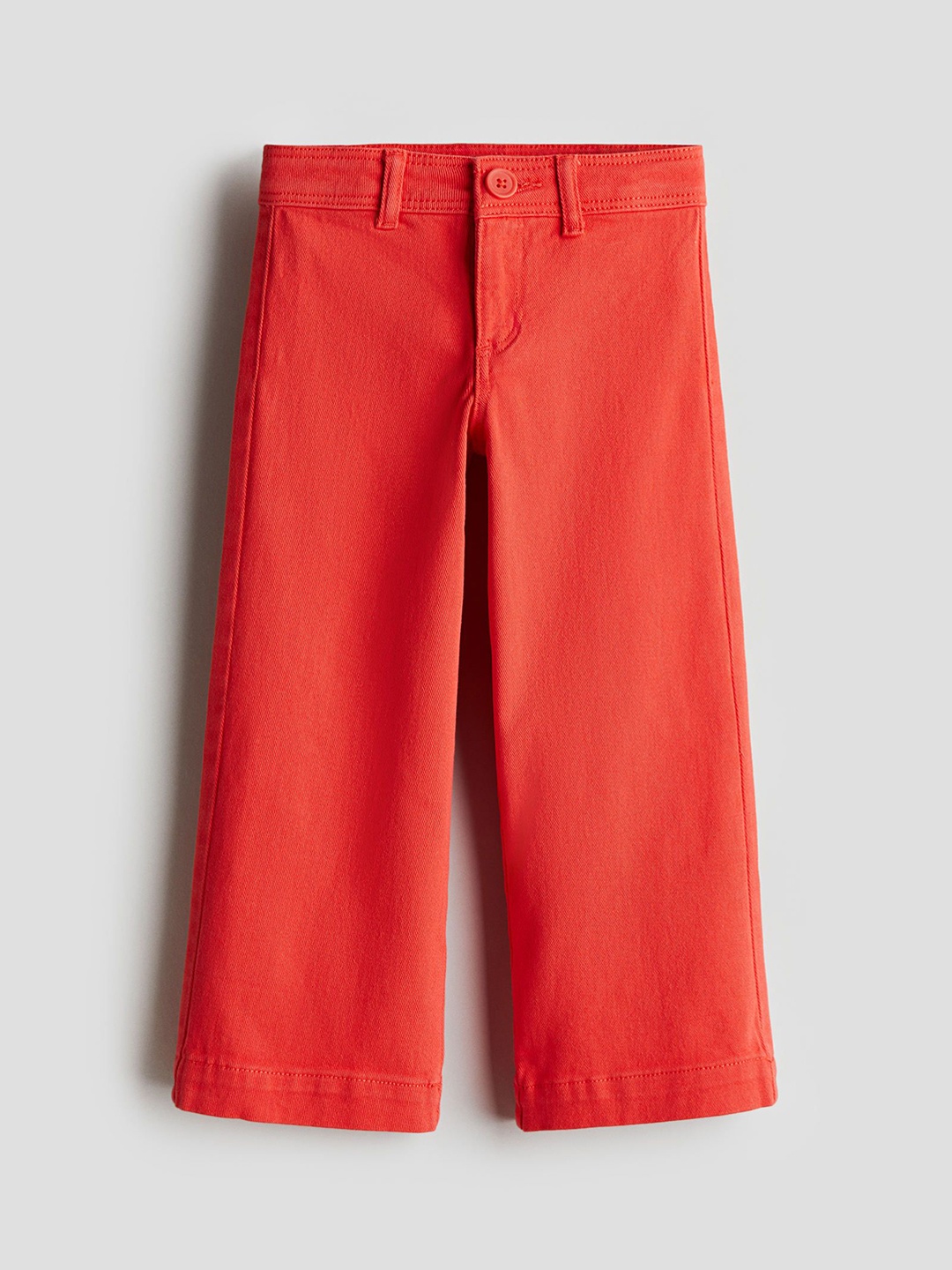 

H&M Flared Trousers, Red