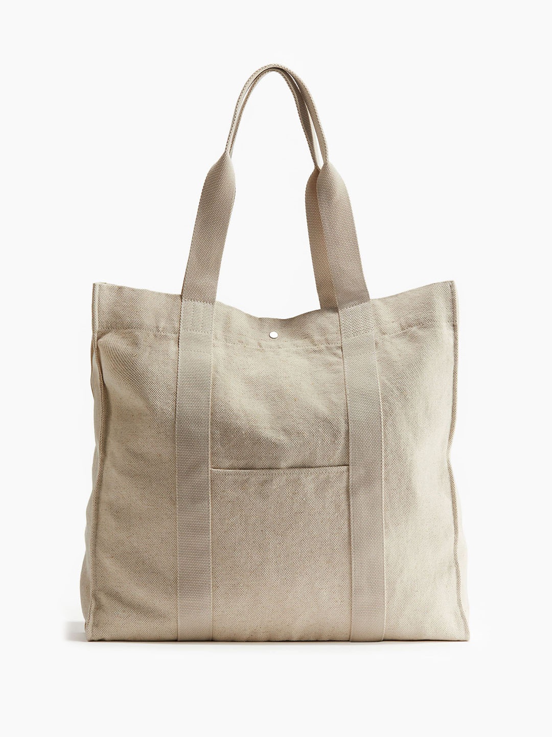 

H&M Canvas Shopper, White