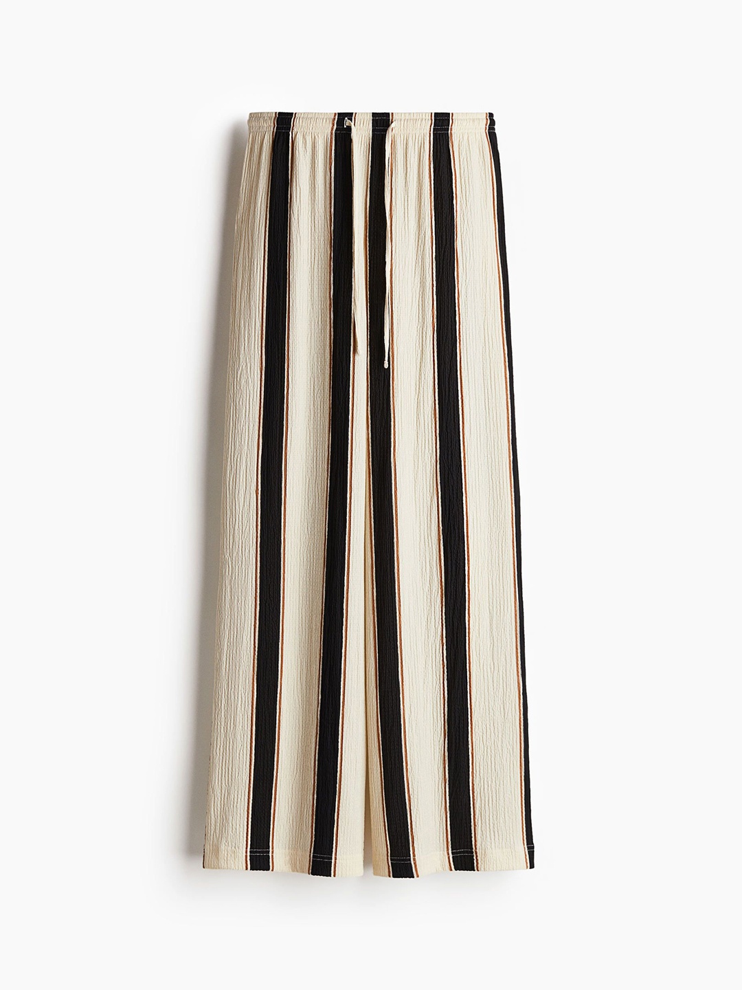 

H&M Wide Pull-On Trousers, White
