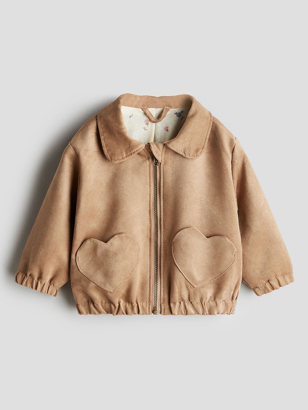 

H&M Napped Jacket, Beige