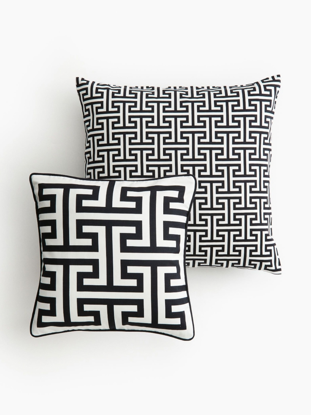 

H&M Black 2-Pack Cotton Cushion Covers