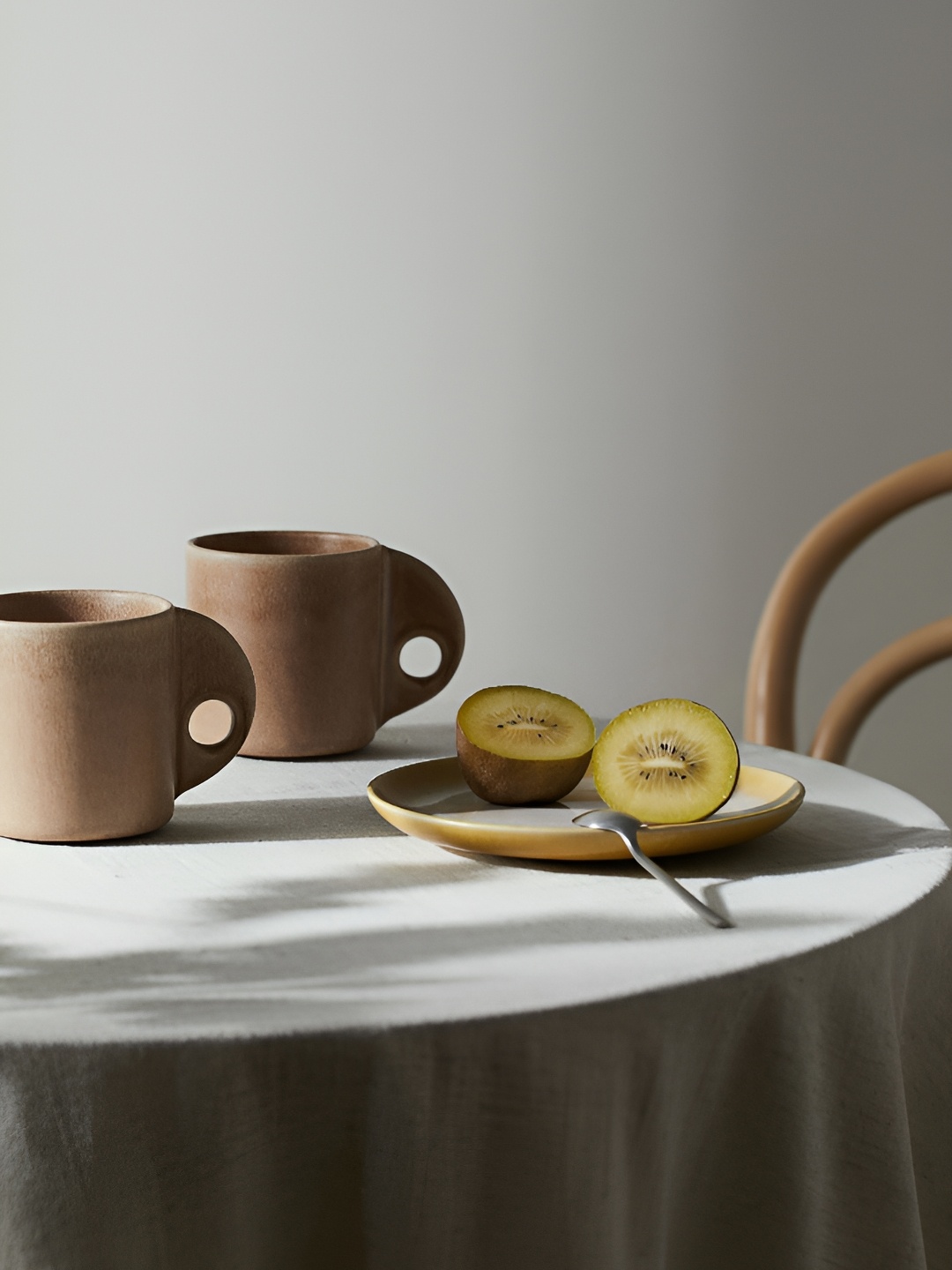 

H&M Beige Stoneware Mug