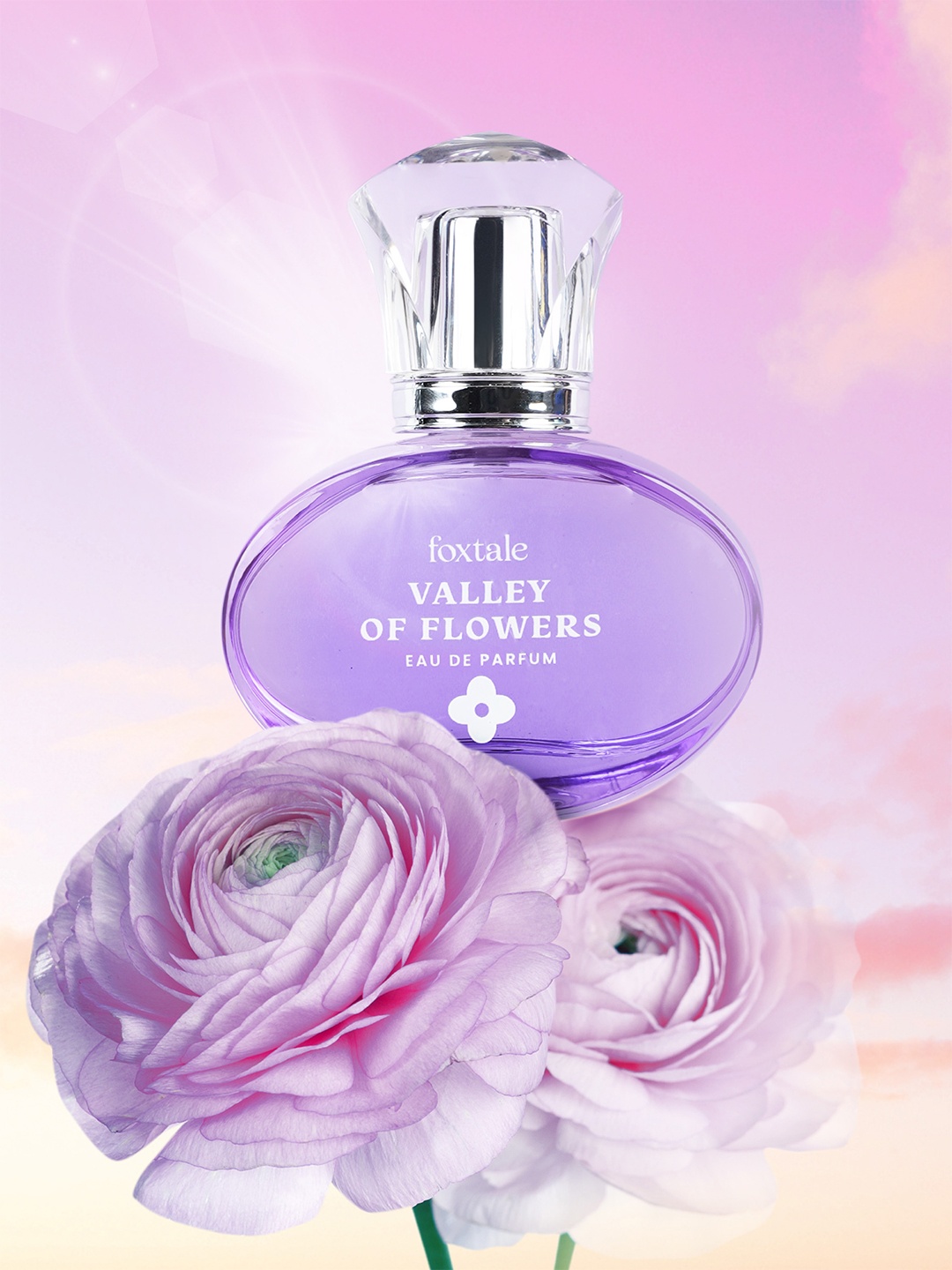 

Foxtale Valley of Flowers Eau De Parfum Floral Perfume - 50ml, Lavender