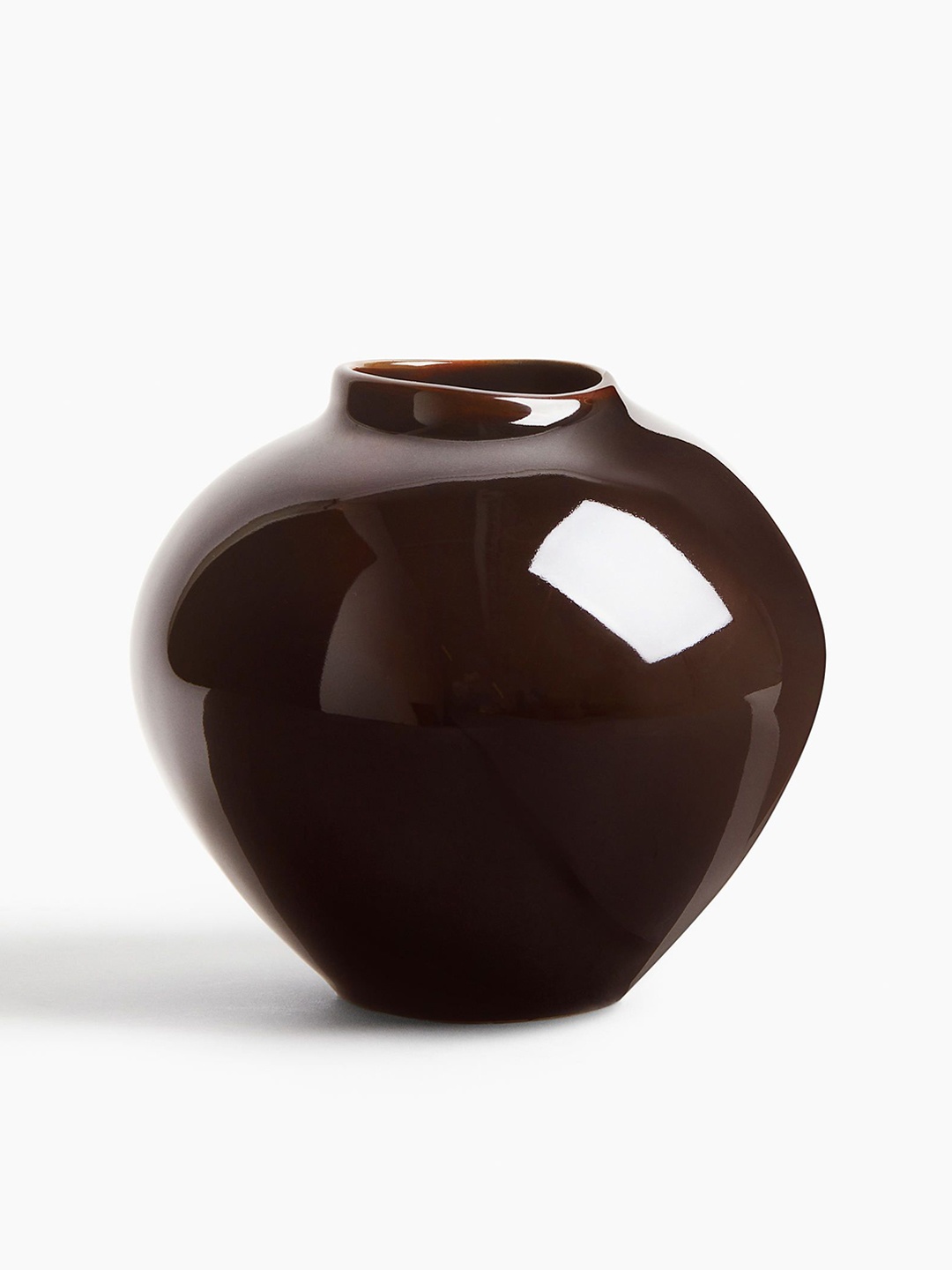 

H&M Brown Irregular Stoneware Vase