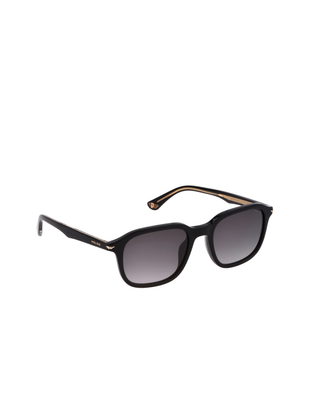 

Police Men Square Sunglasses with UV Protected Lens SPLL81K53700SG, Grey