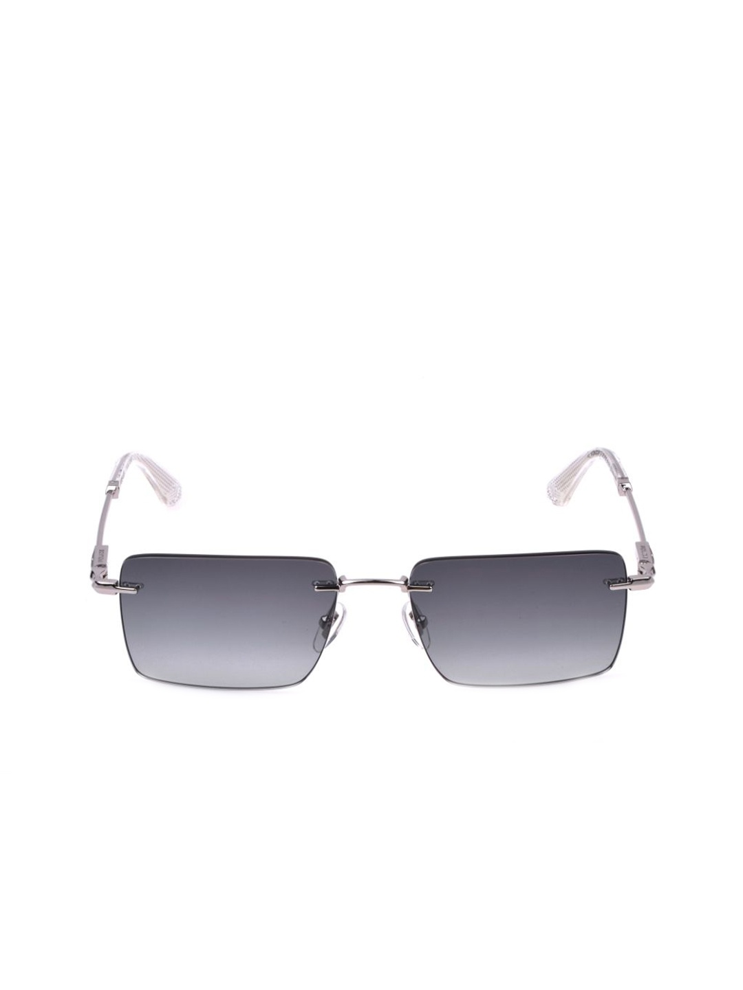 

Police Men Rectangle Sunglasses with UV Protected Lens SPLP35K57579SG-White, Grey