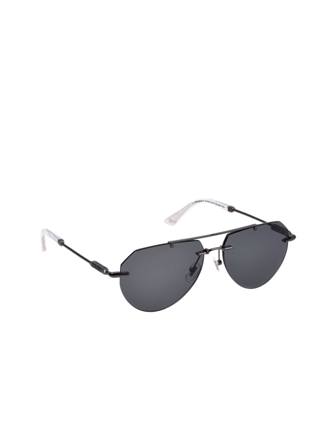 

Police Men Aviator Sunglasses with UV Protected Lens SPLN42K59568YSG, Black