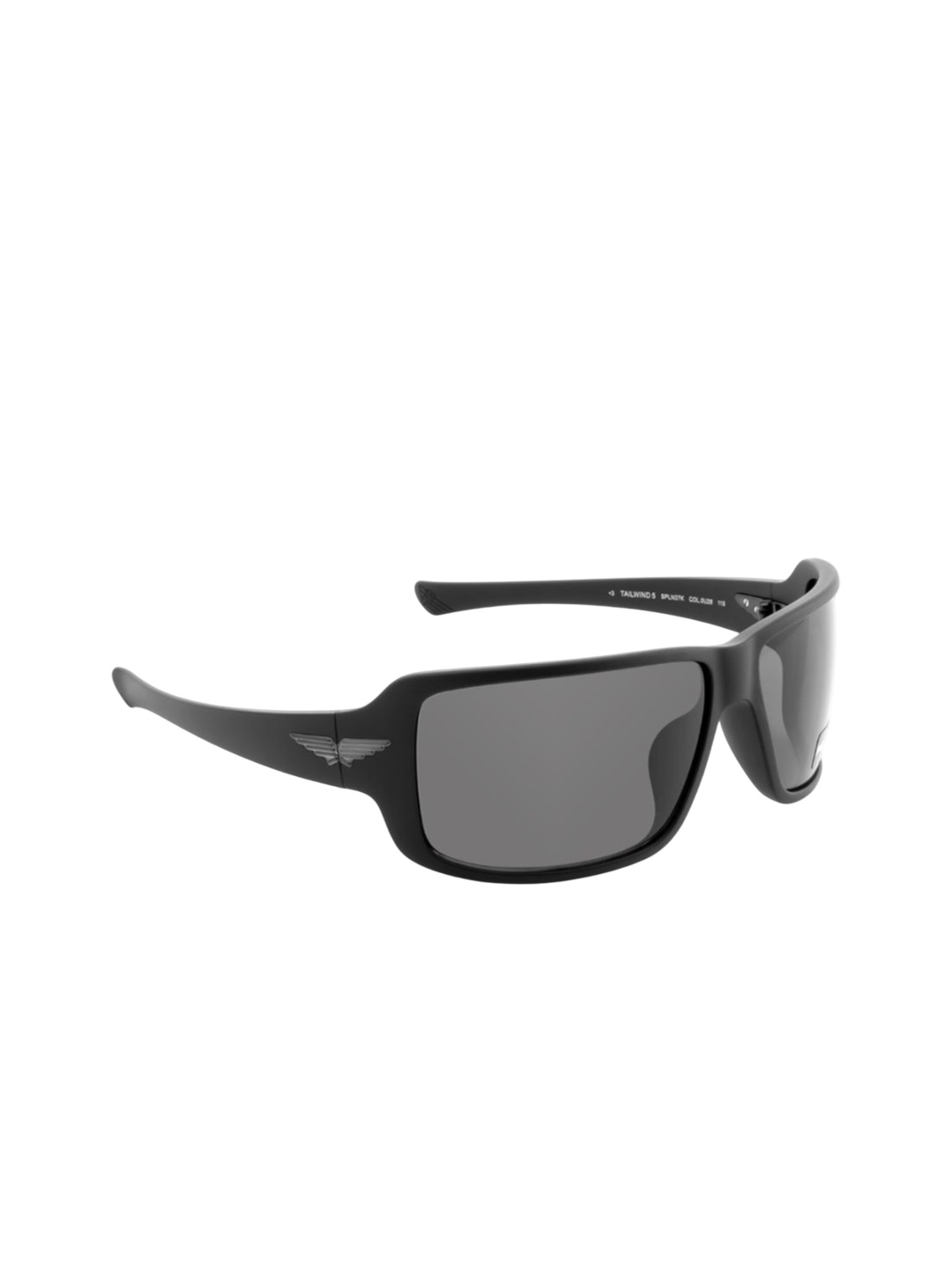 

Police Men Rectangle Sunglasses with UV Protected Lens SPLN37K65U28SG, Grey