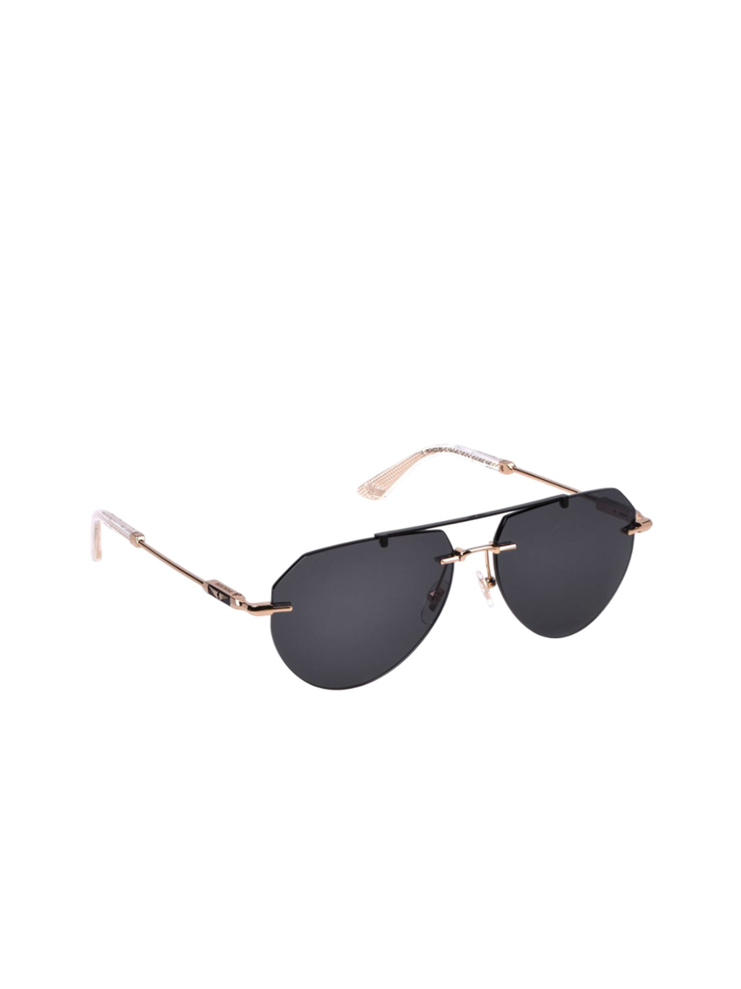 

Police Men Aviator Sunglasses with UV Protected Lens SPLN42K59302SG, Black