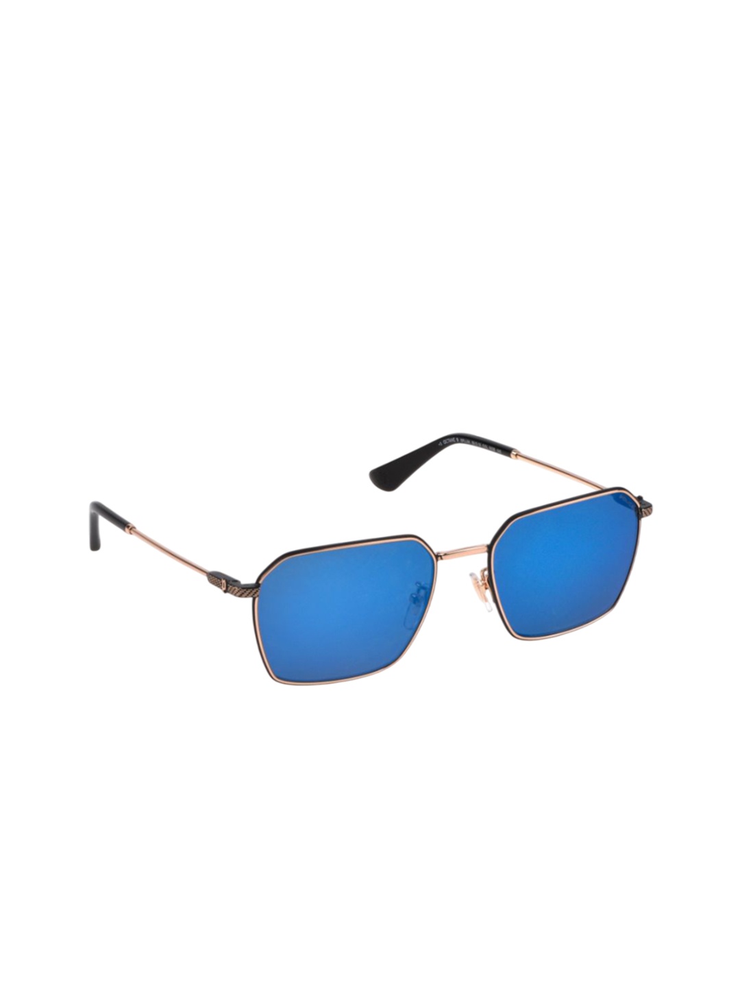 

Police Men Square Sunglasses with UV Protected Lens SPLL8456300BSG, Blue