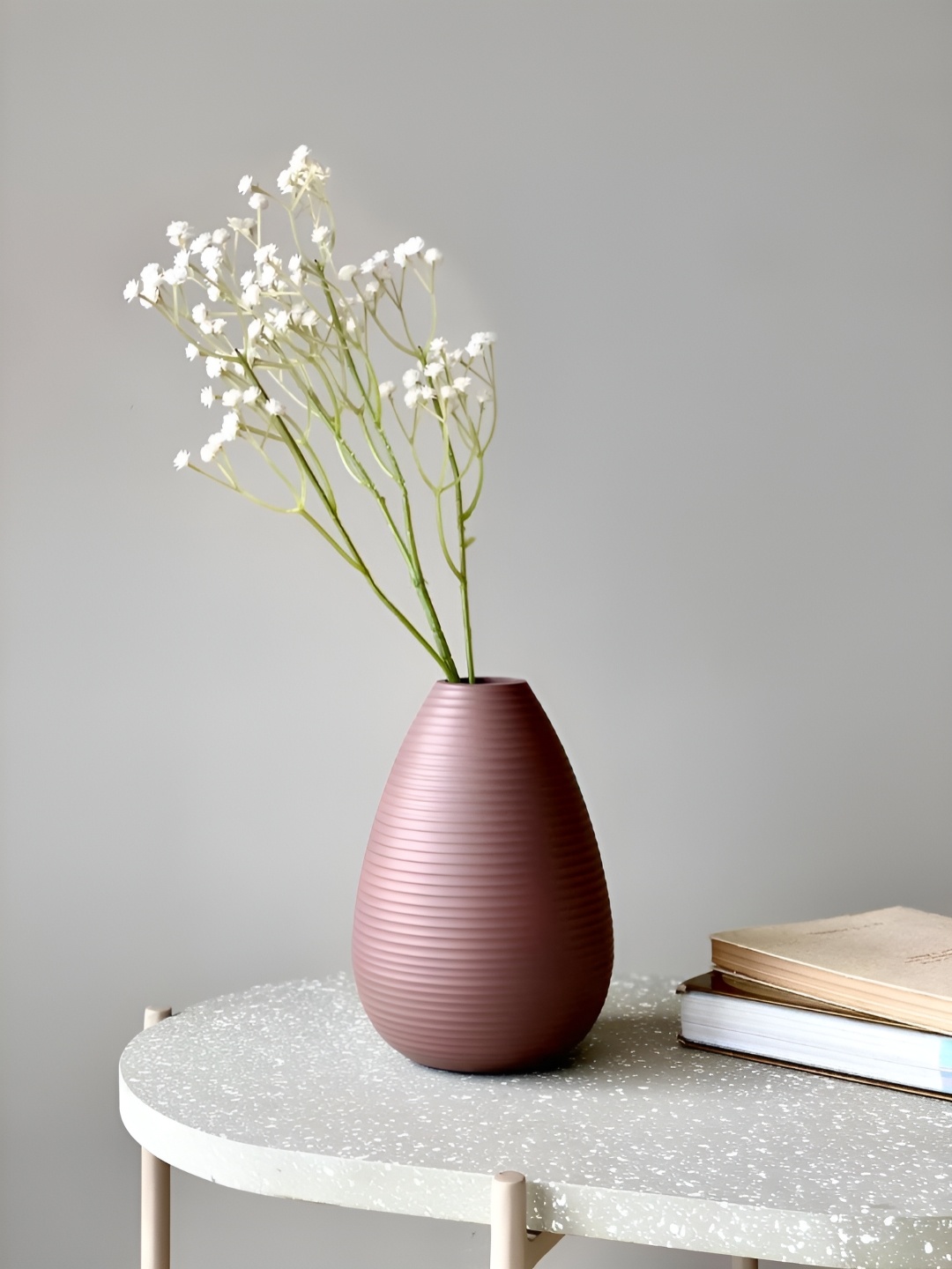 

Mason Home Rusty Pink Amphora Oval Small Vase
