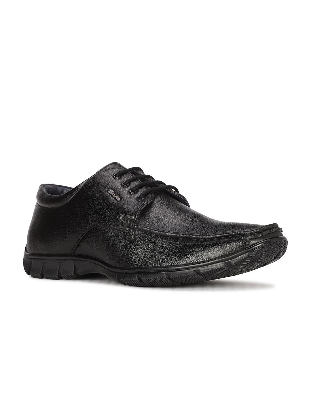 

Bata Men Leather Formal Derbys, Black