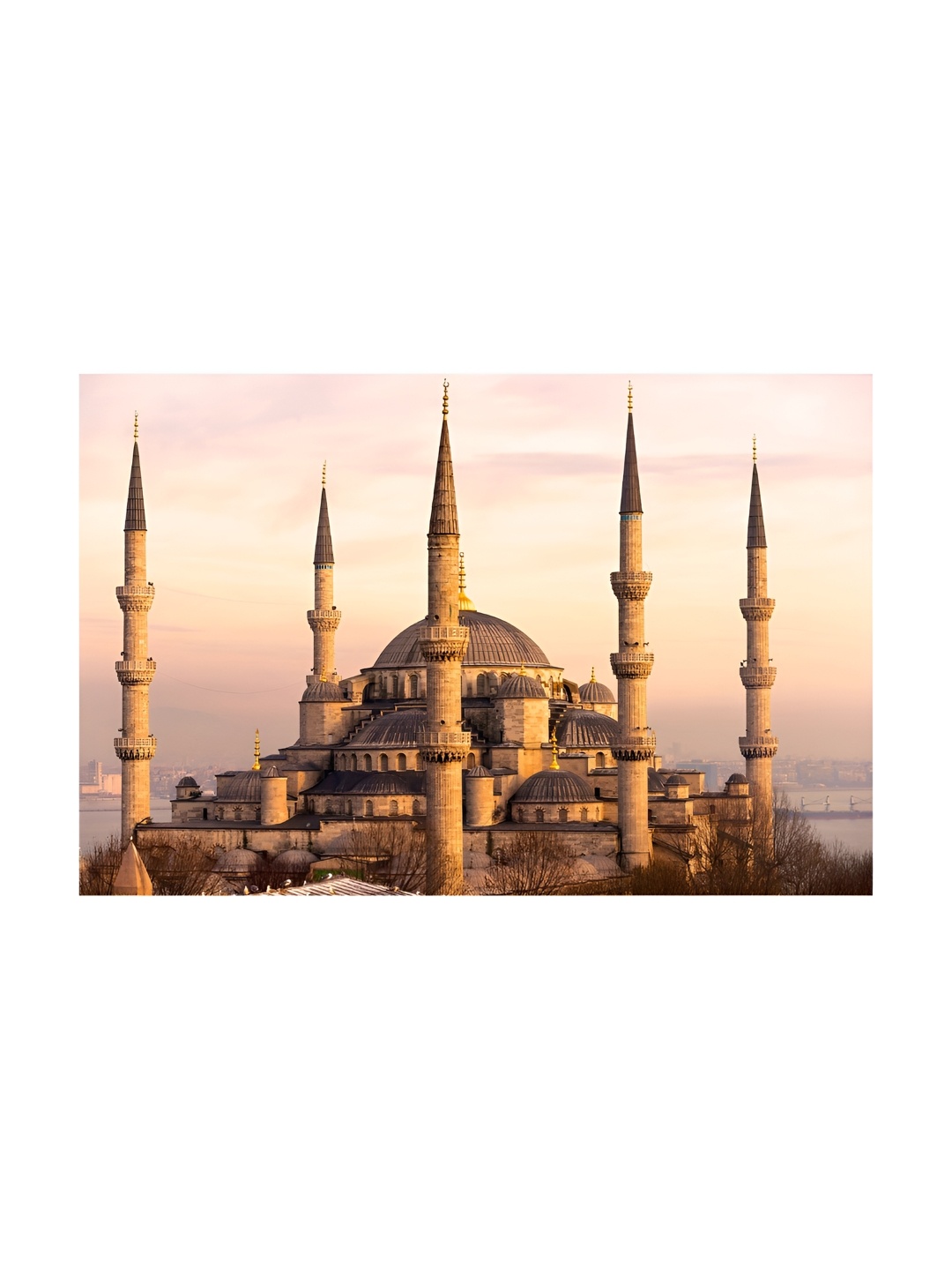 

Inephos Brown And Beige Printed Wall Art