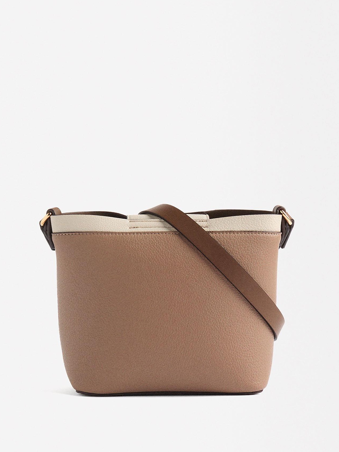 

PARFOIS Structured Sling Bag, Taupe