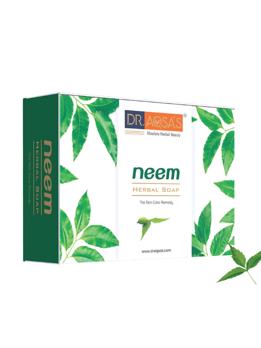 

Dr.Aqsa's Neem Herbal Soap - 100 g, White