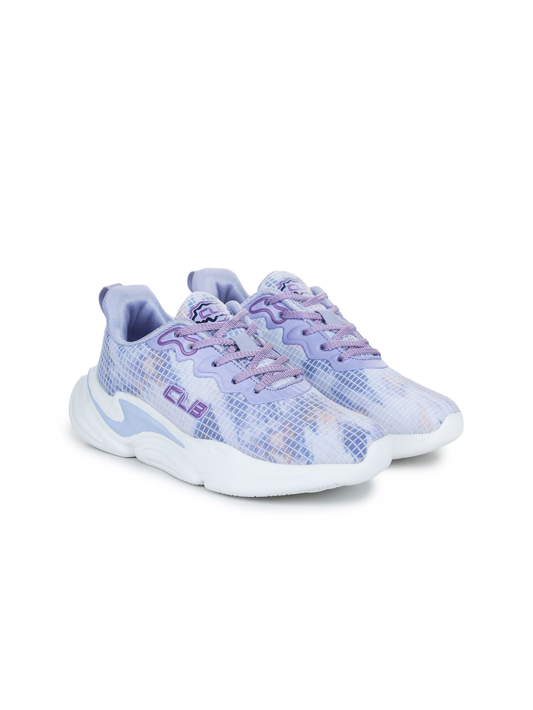 

Columbus Women Woven Design Sneakers, Purple
