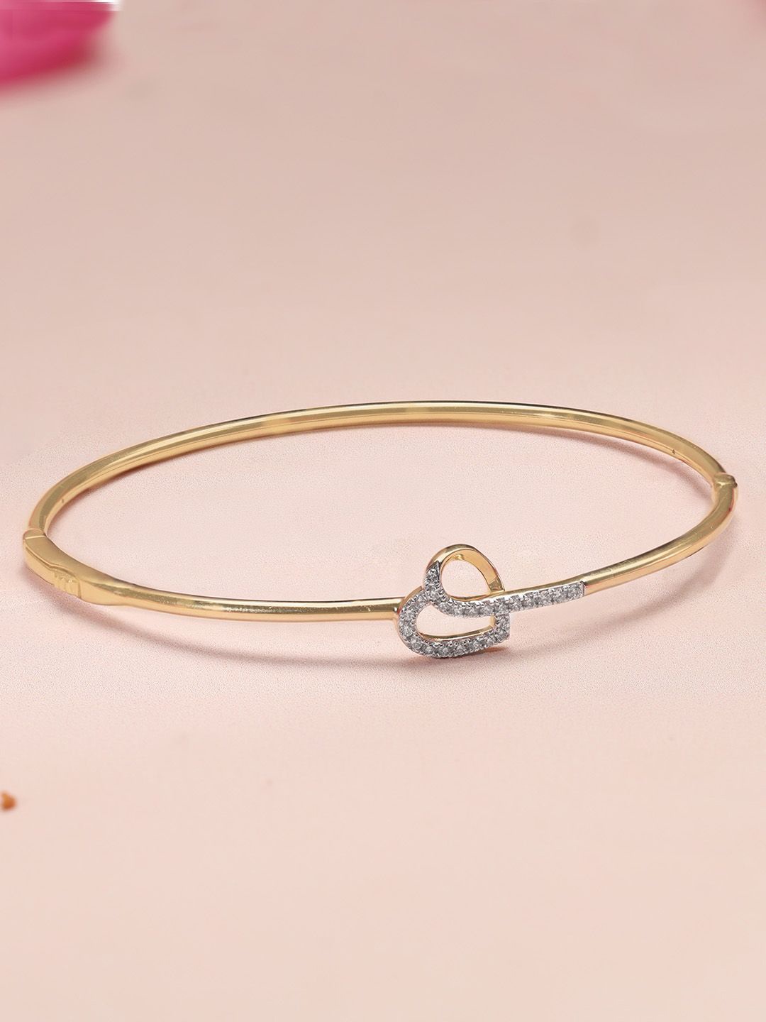 

Mia by Tanishq Love Story Women Diamond & 14 Kt Gold Bangle