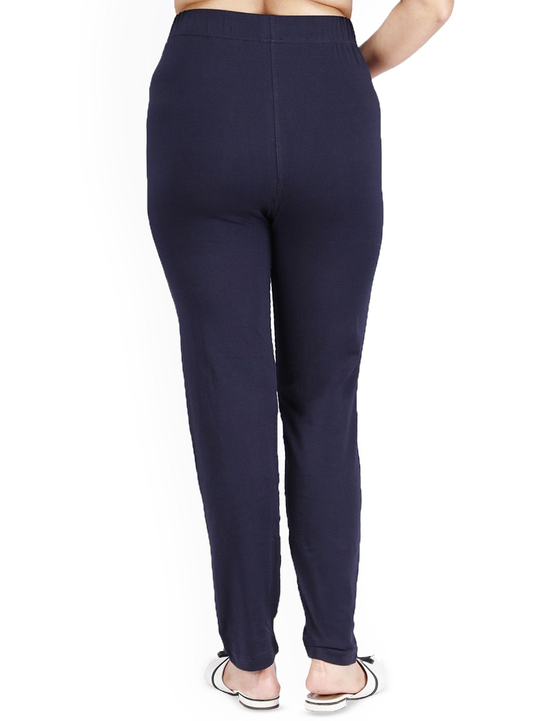 

Comfort Lady Women Cotton Ankle Length Leggings, Navy blue