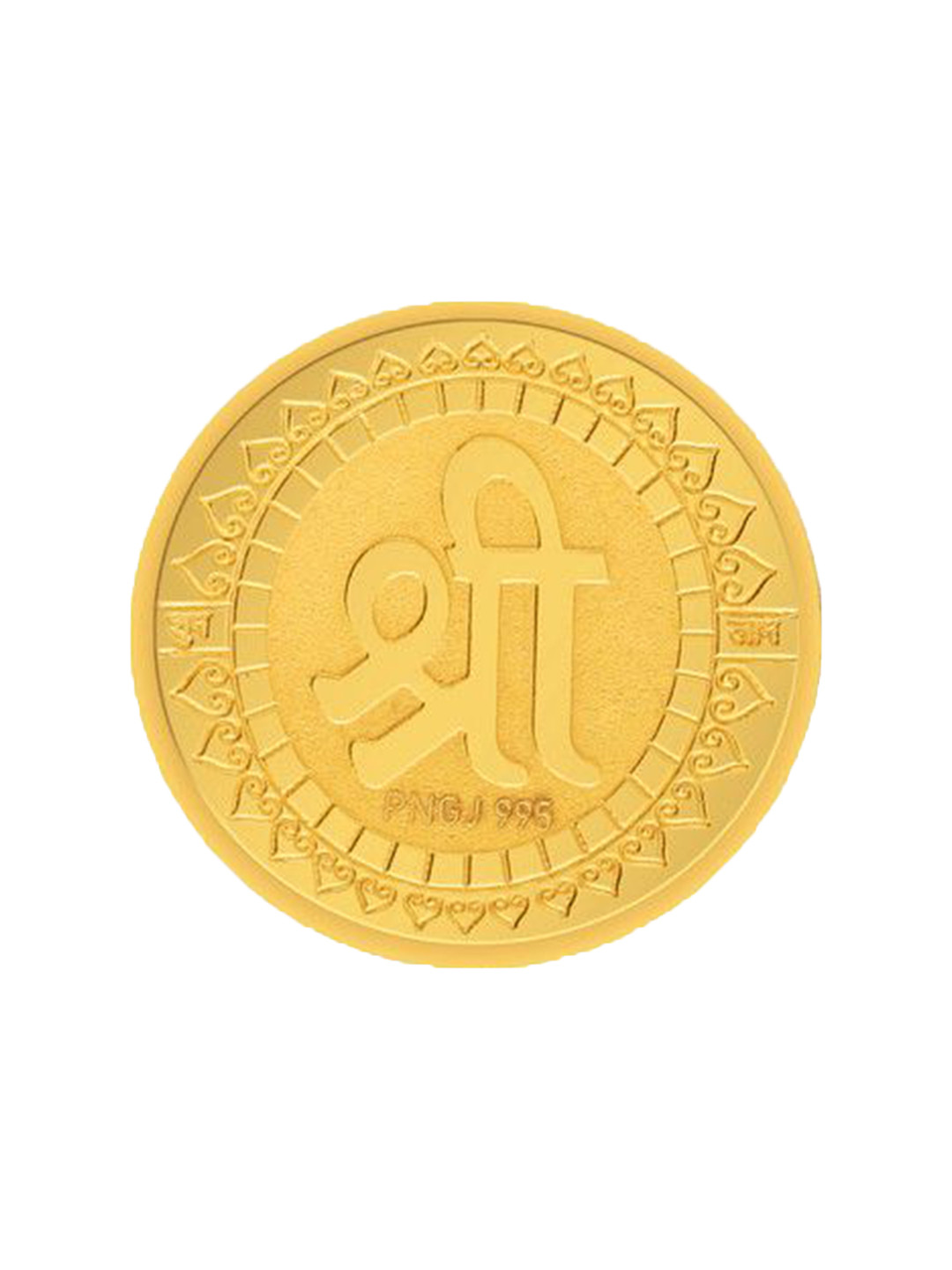 

P N GADGIL JEWELLERS 10 gm Laxmi Shree Gold Coin 24 kt (995)