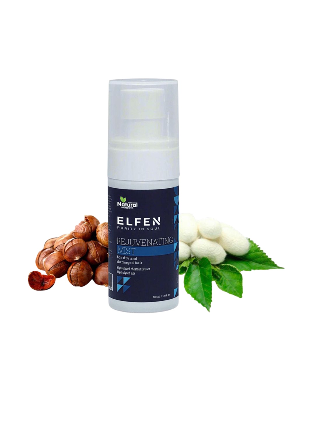 

ELFEN Rejuvenating Mist With Hydrolyzed Silk - 50 ml, White
