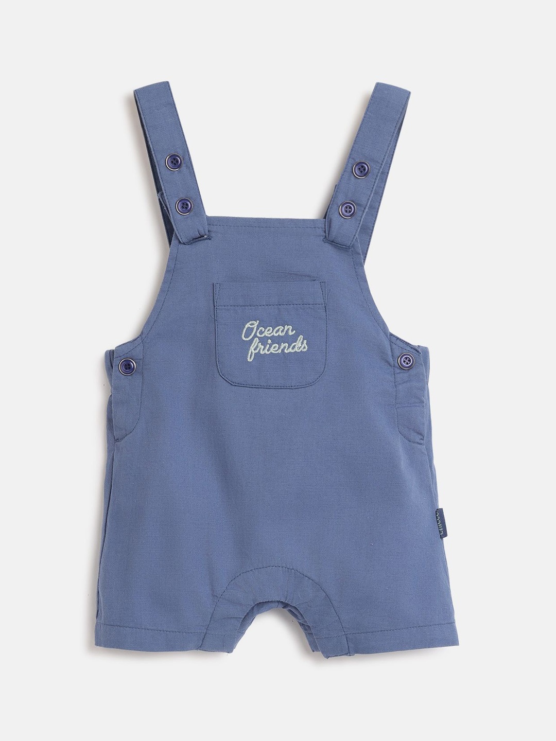 

Chicco Infant Boys Cotton Dungarees, Blue