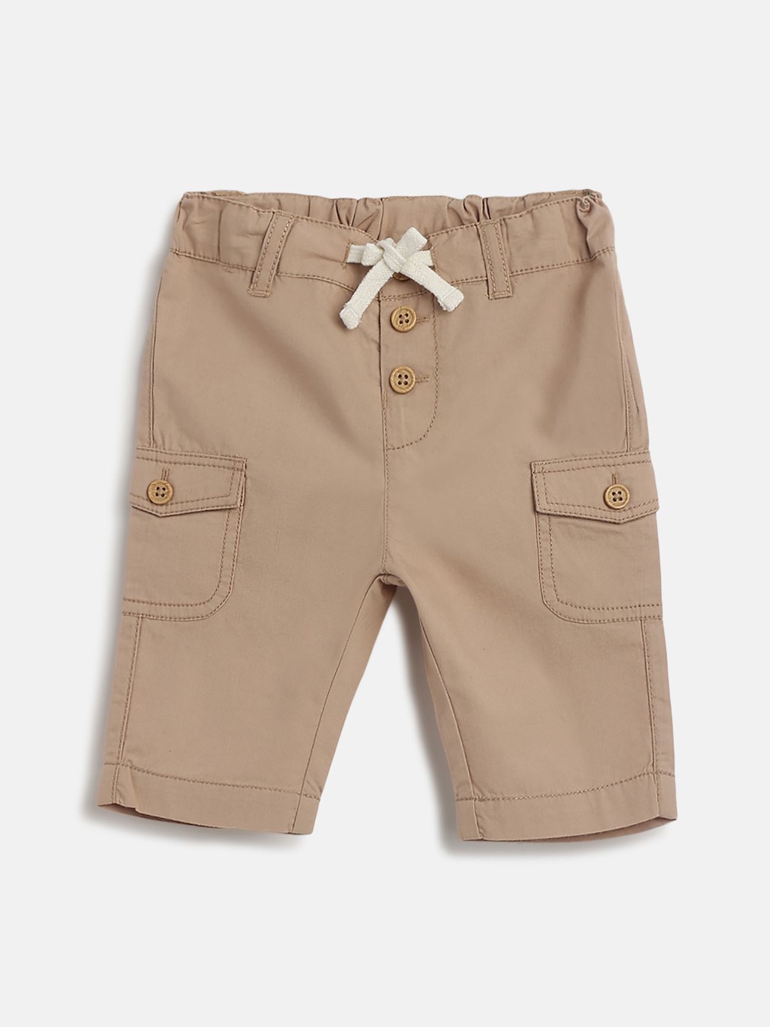 

Chicco Boys Relaxed Regular Fit Cotton Cargos, Beige