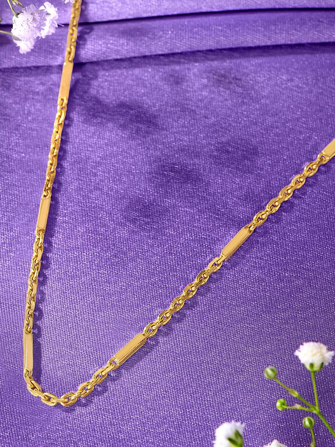 

P N GADGIL JEWELLERS Men 22 Kt Regalia Gold Chain -16.96 g, Yellow