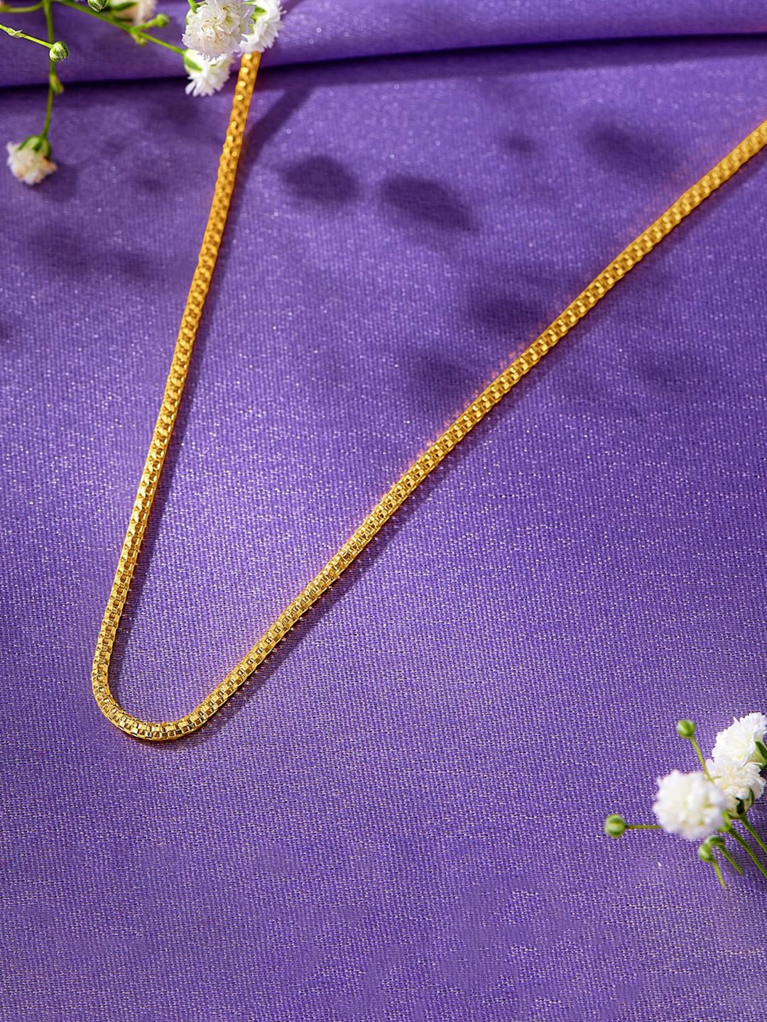 

P N GADGIL JEWELLERS Imperial Gold Chain For Men, Yellow