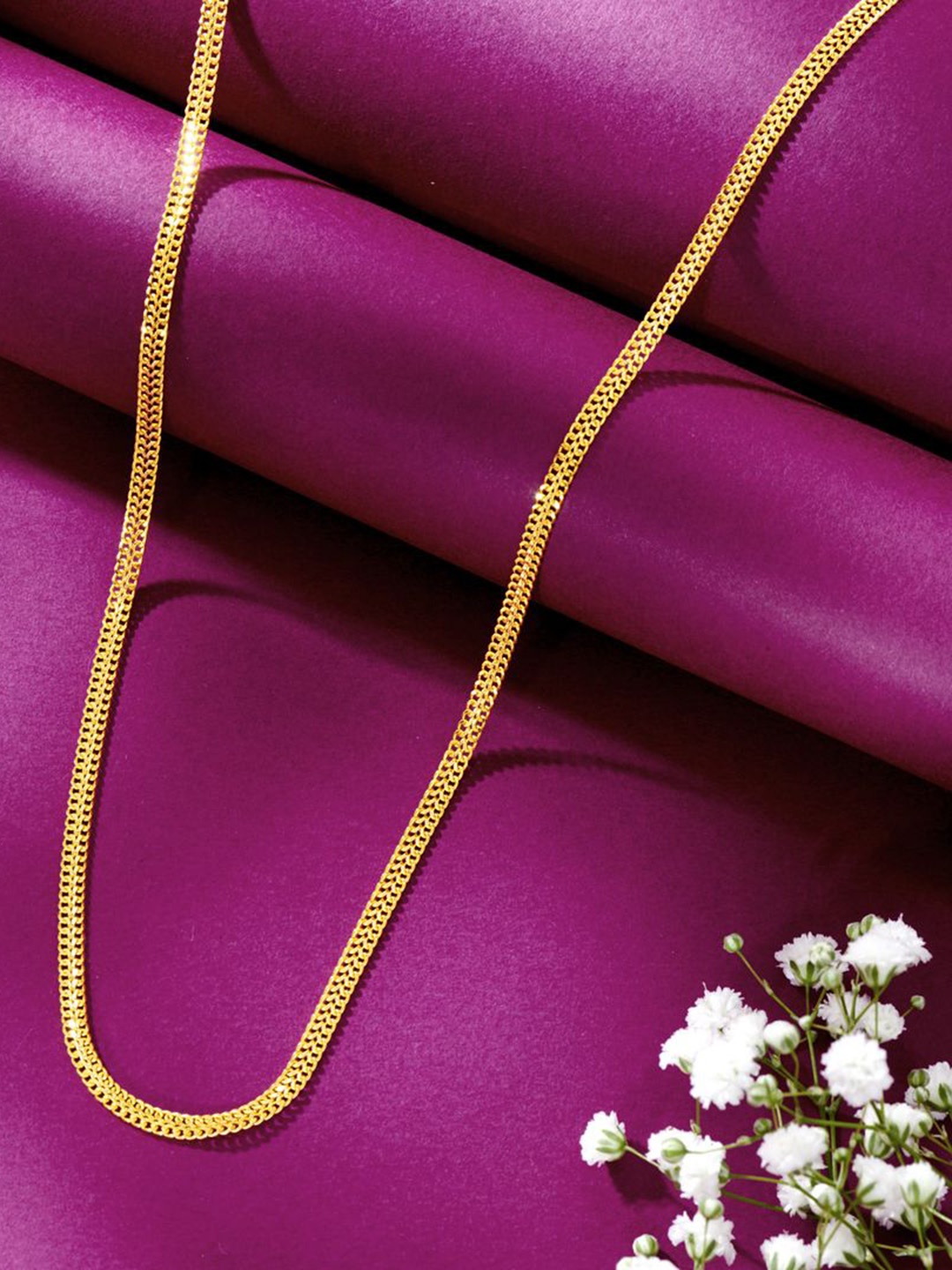 

P N GADGIL JEWELLERS Unisex Radiance Rope Gold Chain 8.05 g