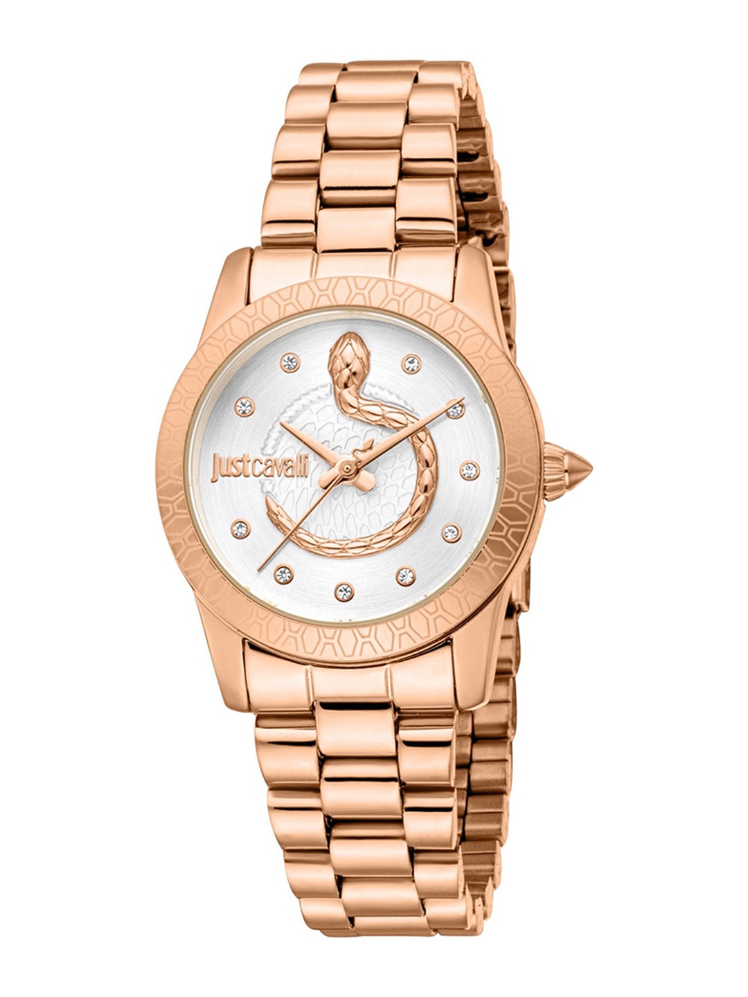 

Just Cavalli Women Bracelet Style Straps Analogue Watch JC1L359M0075, Rose gold