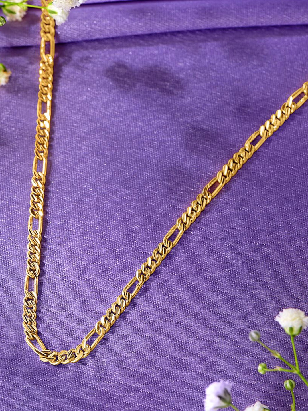 

P N GADGIL JEWELLERS Men Titan 22 Kt Gold Chain, Yellow