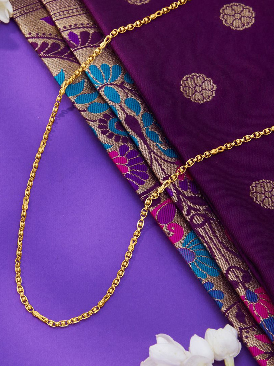 

P N GADGIL JEWELLERS Unisex 22 Kt Eternal Glow Yellow Gold Chain 6.62 g